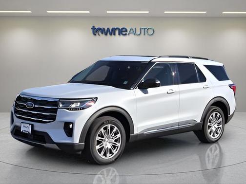 White Metallic 2025 Ford Explorer Active