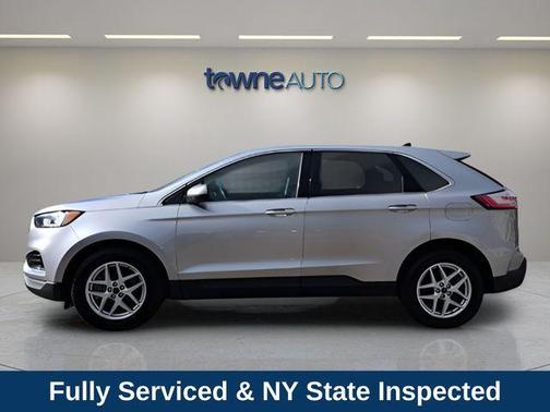 Silver Metallic 2022 Ford Edge SEL