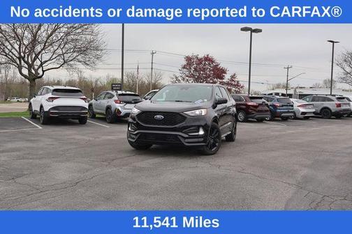 Black Metallic 2024 Ford Edge ST Line