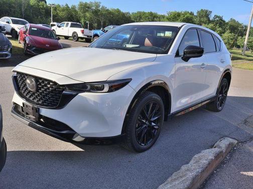 Rhodium White Metallic 2024 Mazda CX-5 2.5 Carbon Turbo