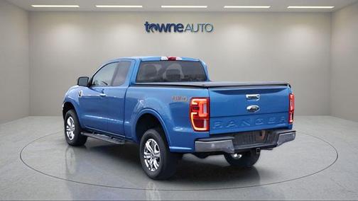 Blue 2021 Ford Ranger XLT
