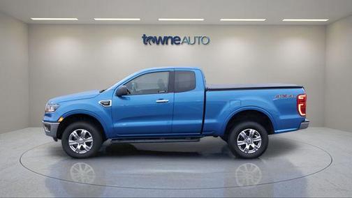 Blue 2021 Ford Ranger XLT