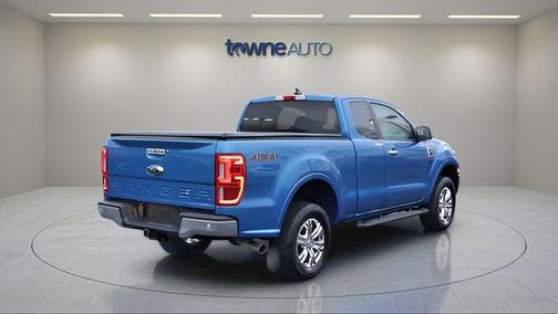 Blue 2021 Ford Ranger XLT