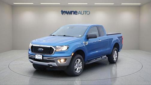 Blue 2021 Ford Ranger XLT