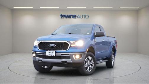 Blue 2021 Ford Ranger XLT