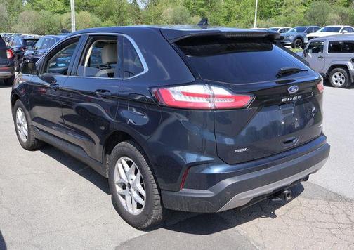 Blue Metallic 2023 Ford Edge SEL