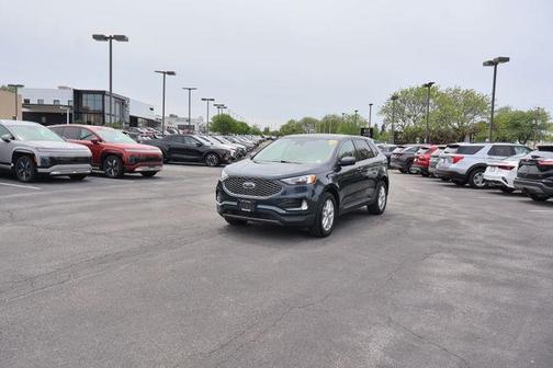Blue Metallic 2023 Ford Edge SEL