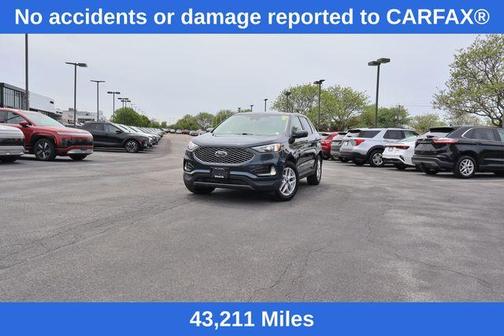 Blue Metallic 2023 Ford Edge SEL
