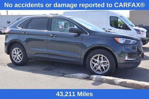 Blue Metallic 2023 Ford Edge SEL
