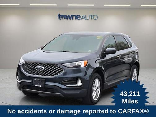 Blue Metallic 2023 Ford Edge SEL