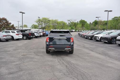 Blue Metallic 2023 Ford Explorer Limited