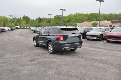 Blue Metallic 2023 Ford Explorer Limited