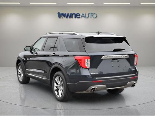 Blue Metallic 2023 Ford Explorer Limited