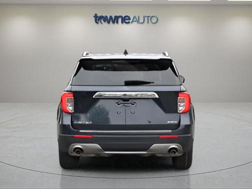 Blue Metallic 2023 Ford Explorer Limited