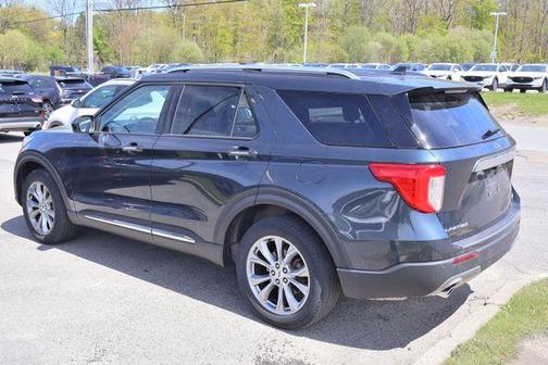 Blue Metallic 2023 Ford Explorer Limited