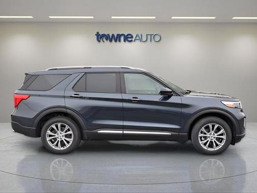 Blue Metallic 2023 Ford Explorer Limited