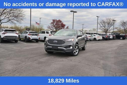 Gray Metallic 2023 Ford Edge SEL