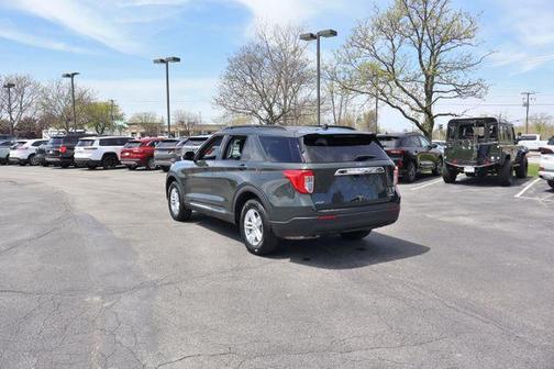 Green Metallic 2023 Ford Explorer XLT