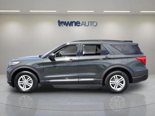 Green Metallic 2023 Ford Explorer XLT