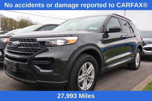 Green Metallic 2023 Ford Explorer XLT