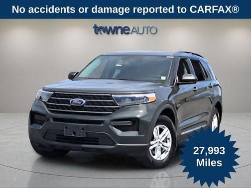 Green Metallic 2023 Ford Explorer XLT