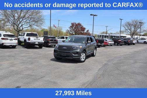 Green Metallic 2023 Ford Explorer XLT