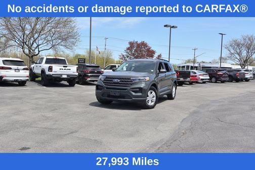 Green Metallic 2023 Ford Explorer XLT