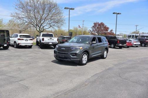 Green Metallic 2023 Ford Explorer XLT