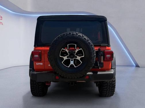 Orange 2020 Jeep Wrangler Unlimited Rubicon