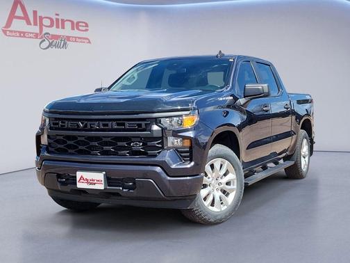 Dark Ash Metallic 2023 Chevrolet Silverado 1500 Custom