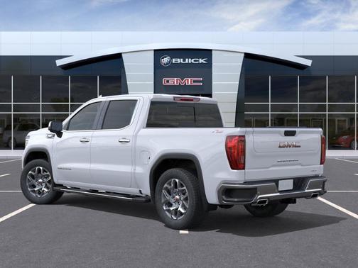 Glacier White 2026 GMC Sierra 1500 SLT