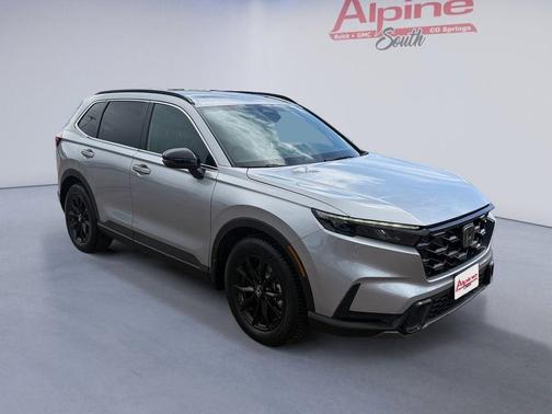 Silver 2024 Honda CR-V Hybrid Sport-L