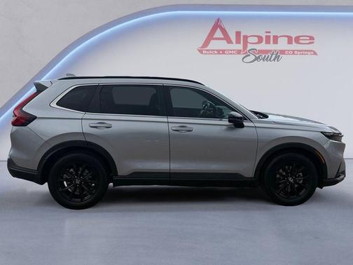 Silver 2024 Honda CR-V Hybrid Sport-L