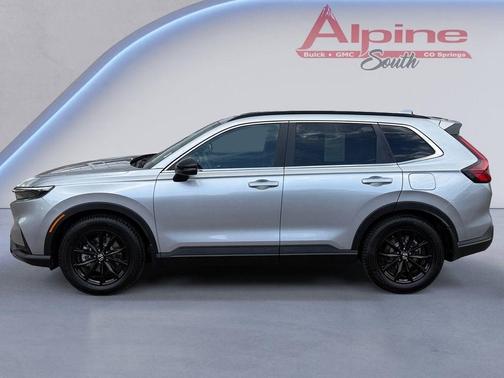 Silver 2024 Honda CR-V Hybrid Sport-L