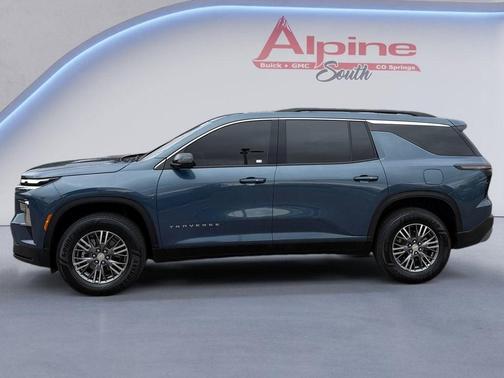 Lakeshore Blue Metallic 2025 Chevrolet Traverse LT