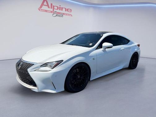 White 2018 Lexus RC 350 Base