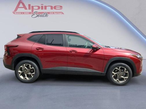 Crimson Metallic 2025 Chevrolet Trax LT
