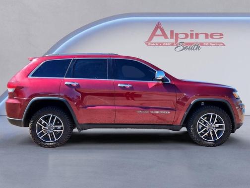 Red 2021 Jeep Grand Cherokee Limited