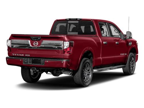 Gray 2017 Nissan Titan XD Platinum Reserve