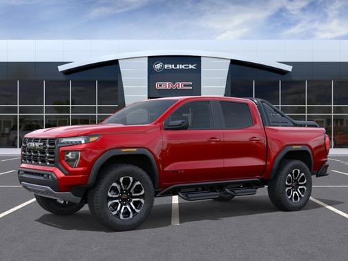 Volcanic Red 2026 GMC Canyon AT4