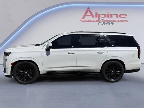 Crystal White Tri-Coat 2021 Cadillac Escalade Sport