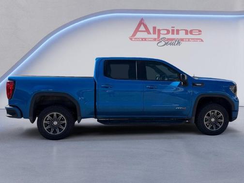 Blue 2024 GMC Sierra 1500 AT4