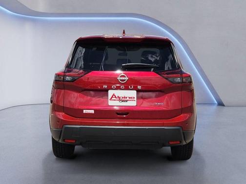 Red 2025 Nissan Rogue SV