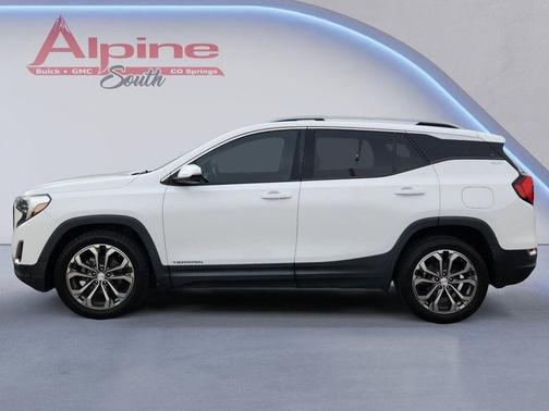 Summit White 2019 GMC Terrain SLT