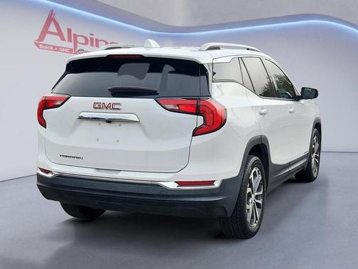 Summit White 2019 GMC Terrain SLT