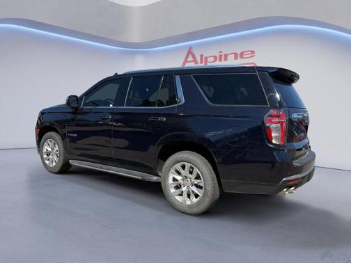 Blue 2021 Chevrolet Tahoe Premier