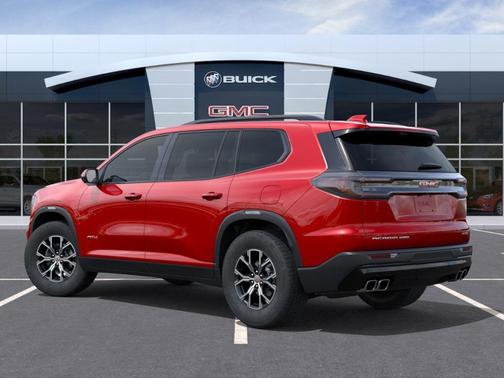 Volcanic Red 2026 GMC Acadia AT4