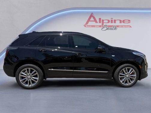 Stellar Black Metallic 2025 Cadillac XT5 Sport
