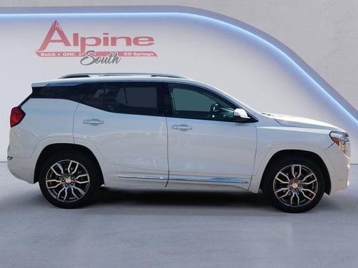 Summit White 2024 GMC Terrain Denali