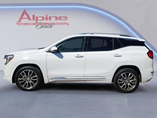 Summit White 2024 GMC Terrain Denali